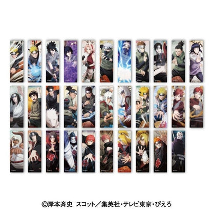 NARUTO Shippuden Character Pos Mini Sticker Collection, Complete 32-Piece Set