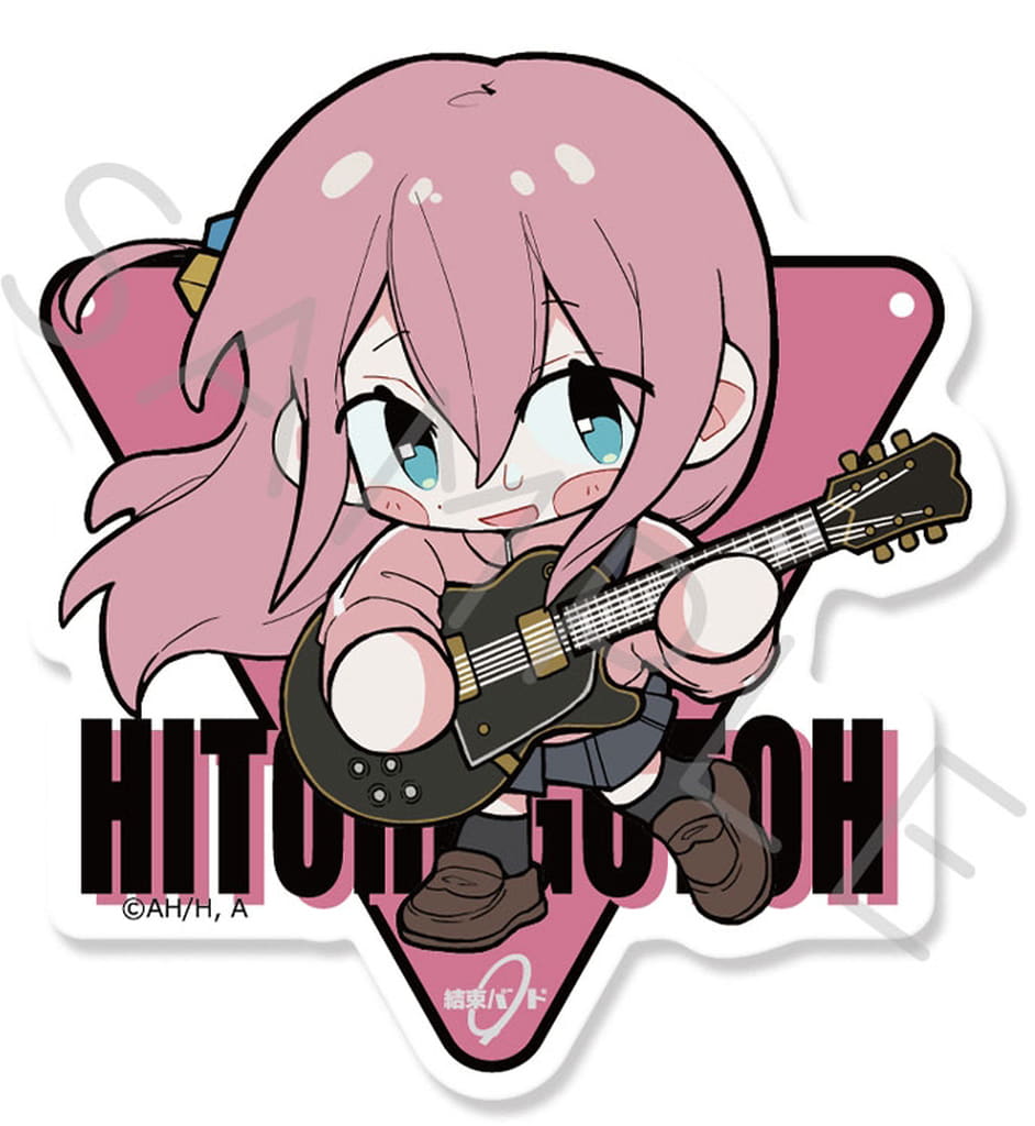 Hitori Gotoh Goto Bocchi the Rock! 4th Edition Clear Card Sticker