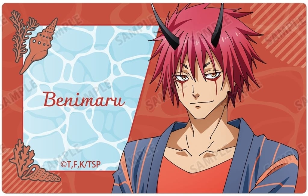 Benimaru Card Sticker - That Time I Got Reincarnated as a Slime Movie