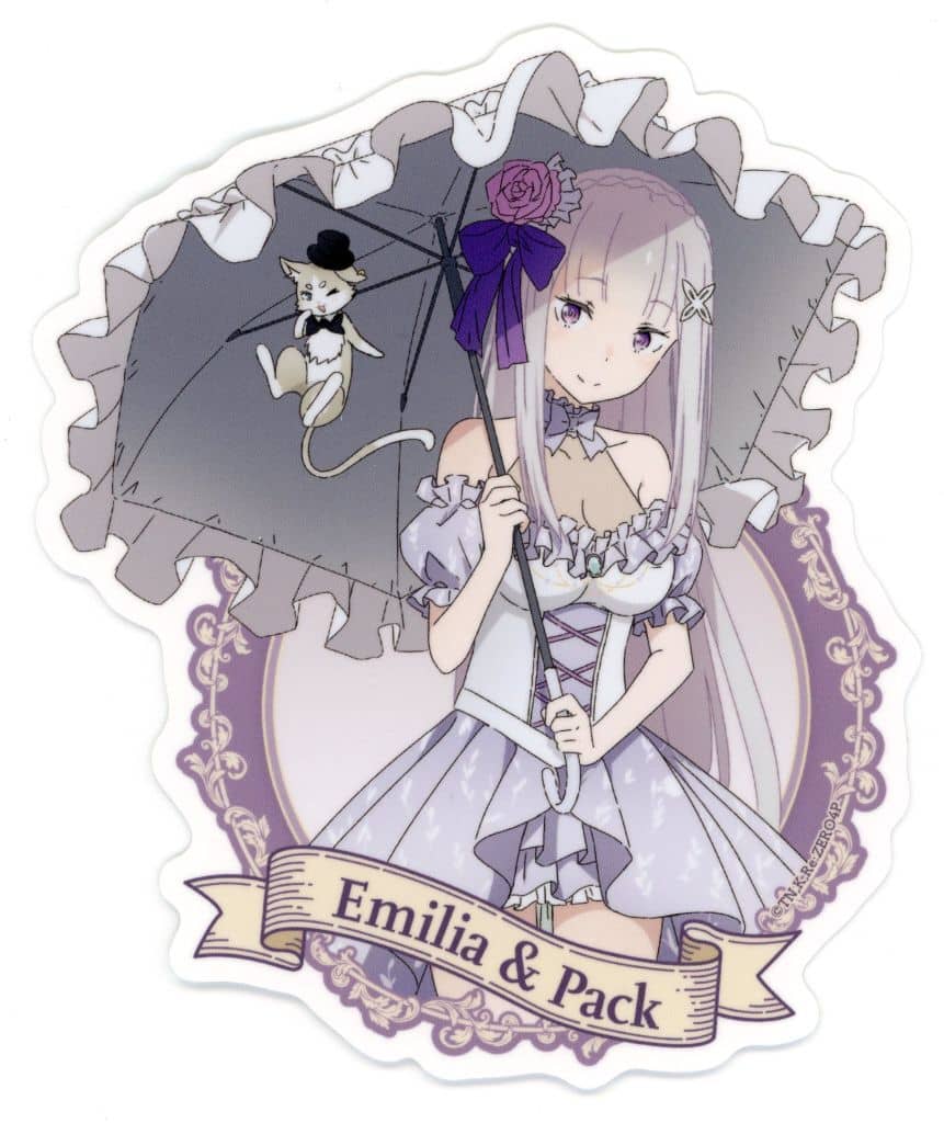 Emilia & Puck Outdoor Sticker Party Dress Ver. Re:ZERO