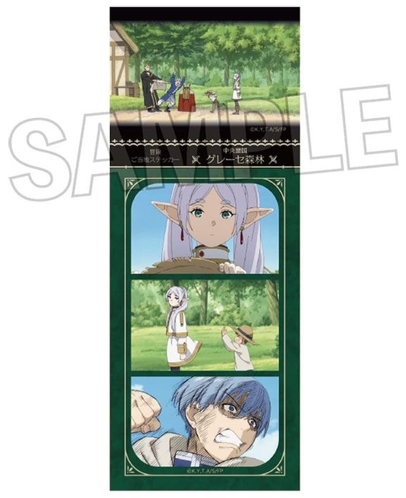 Frieren: Beyond Journey's End Grayze Forest Sticker No. 5