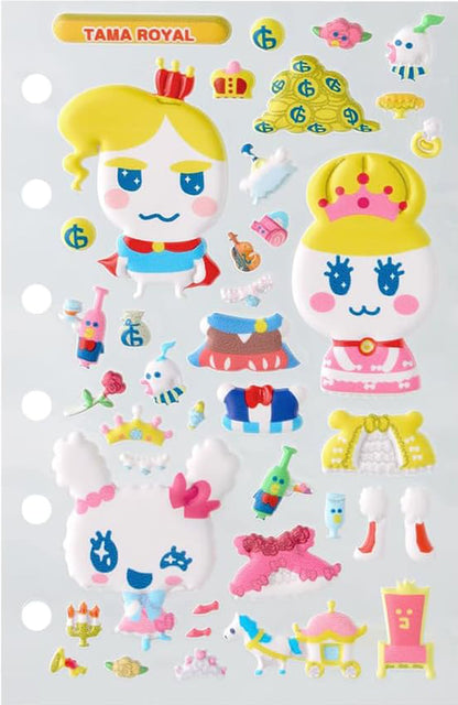 Tamagotchi Tamamori Seal Refill Tama Royal Set