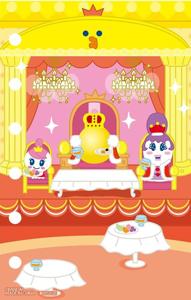 Tamagotchi Tamamori Seal Refill Tama Royal Set