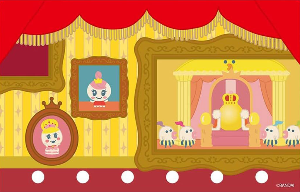 Tamagotchi Tamamori Seal Refill Tama Royal Set