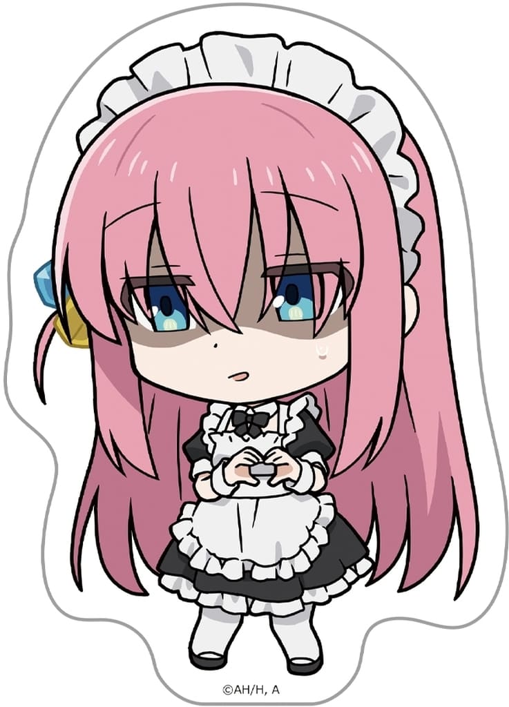 Hitori Gotoh Die-Cut Sticker Maid Outfit Ver. Bocchi the Rock!