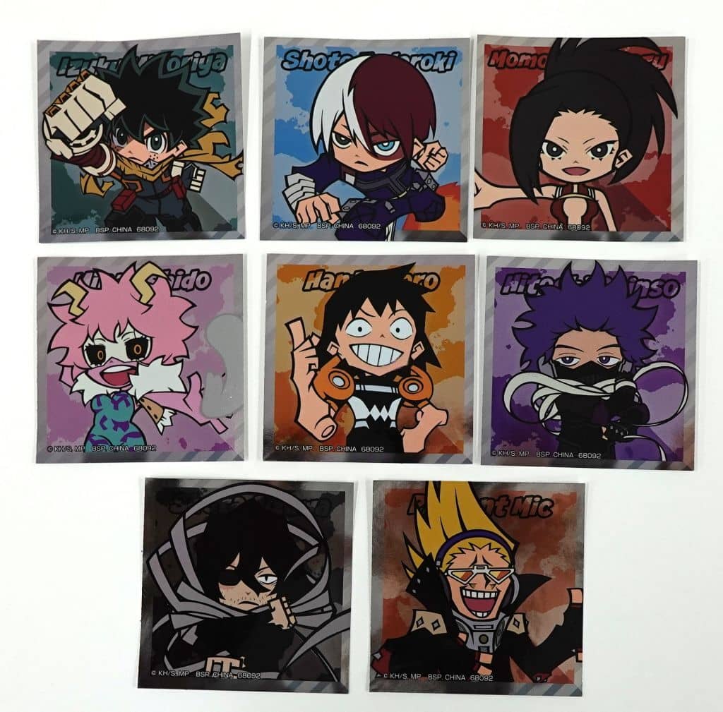 Group Design - My Hero Academia Stationery Collection Sticker 8-Piece Set