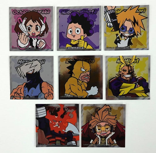 Group Design - My Hero Academia J Prize 8-Piece Sticker Set