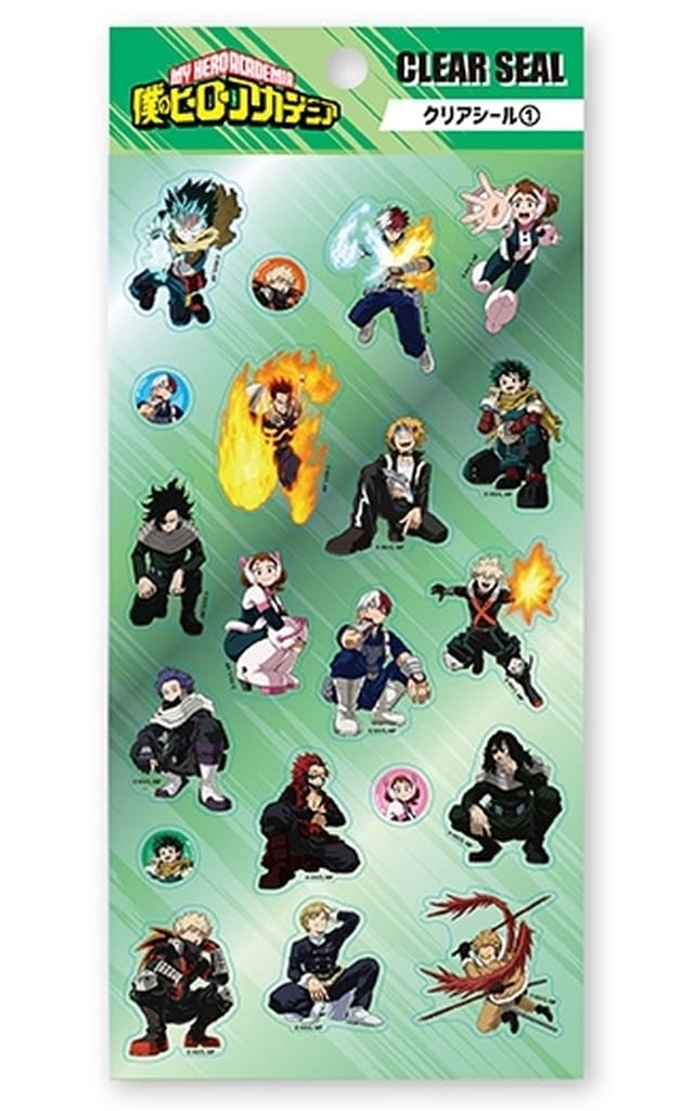 Group Design - My Hero Academia Clear Sticker 1