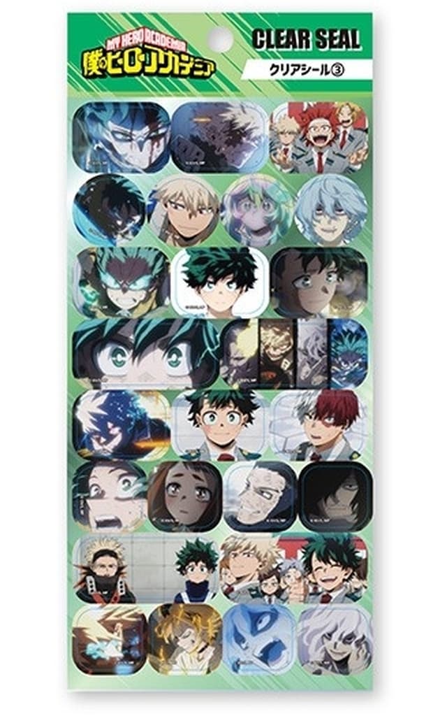 Group Design - My Hero Academia Clear Sticker 3