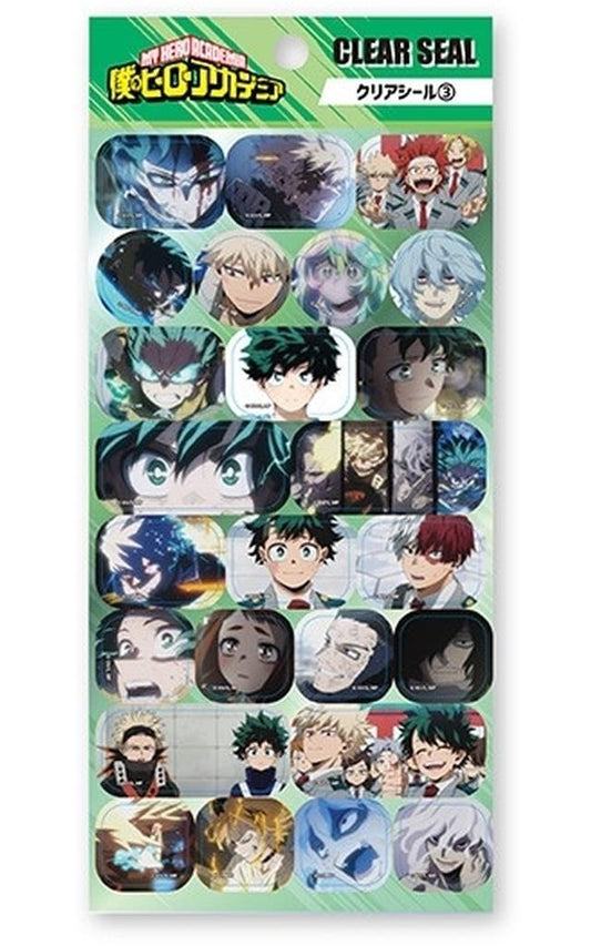 Group Design - My Hero Academia Clear Sticker 3