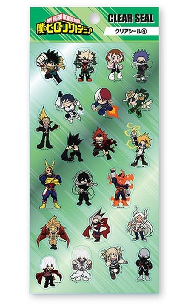Group Design - My Hero Academia Clear Sticker 4