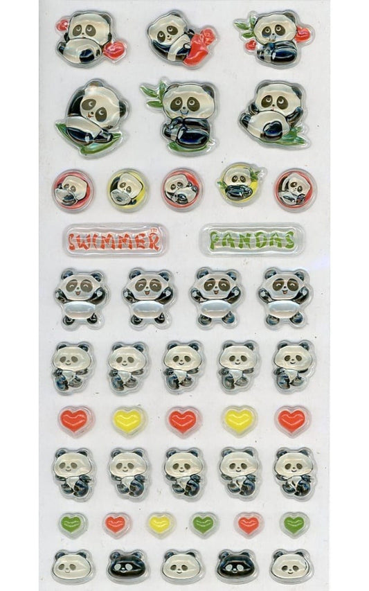 Panda-chan PVC 3D Sticker