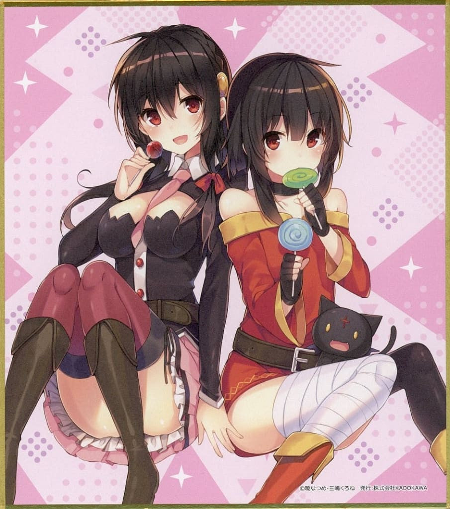 KonoSuba Vol. 9 Crimson Destiny/B Mini Shikishi D-10 Prize