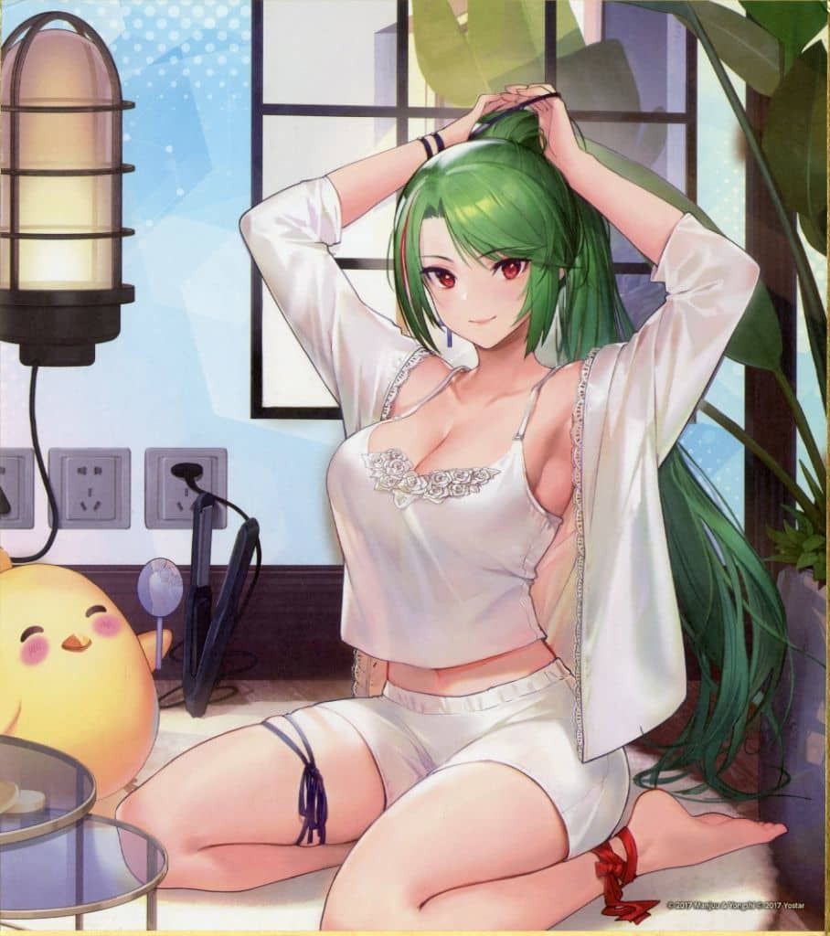 Littorio Shikishi Collection MAGIC Lottery Azur Lane Sweet Night G-7 Prize