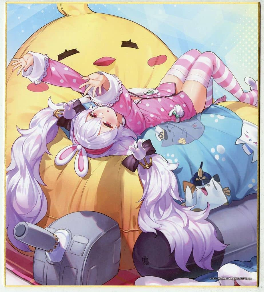 Laffey Shikishi Board Collection “Azur Lane Sweet Night” G-13 Prize