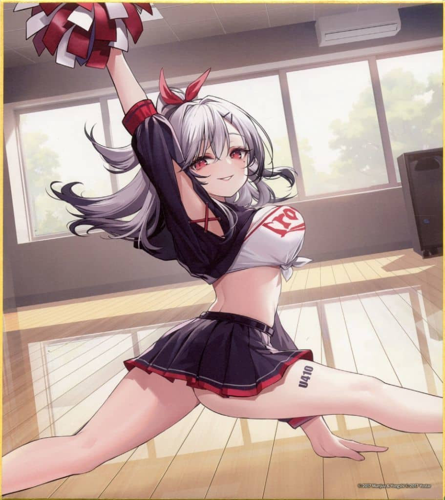 U-410 Collection Shikishi Board - Azur Lane Cheerleading Day G Prize