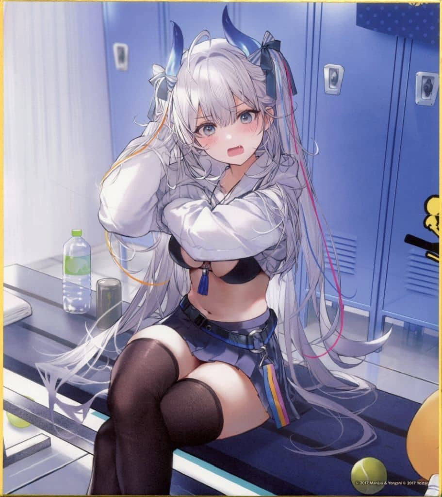 Azur Lane Cheerleading Day Shufuran Collection Shikishi G Prize