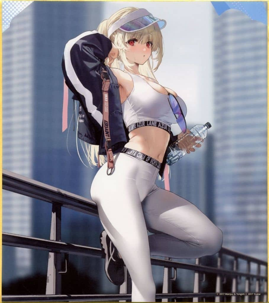 Azur Lane Cheerleading Day Kelsan Collection Shikishi G Prize