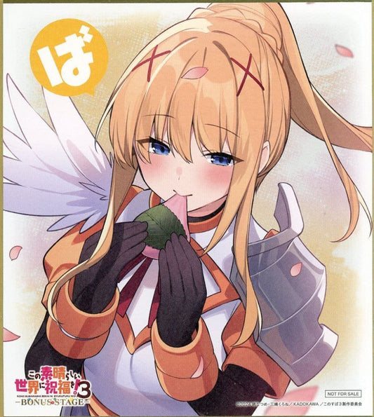 Darkness Original Illustration Mini Shikishi - KonoSuba! 3