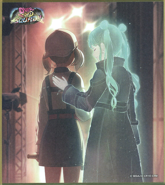 Hatsune Miku (Toward the Door / Pre-Training) Mini Shikishi Art Card - Project SEKAI: COLORFUL STAGE! feat. Hatsune Miku Mini Shikishi Collection Vol.48A - SEGA (Paper, 120×135mm)
