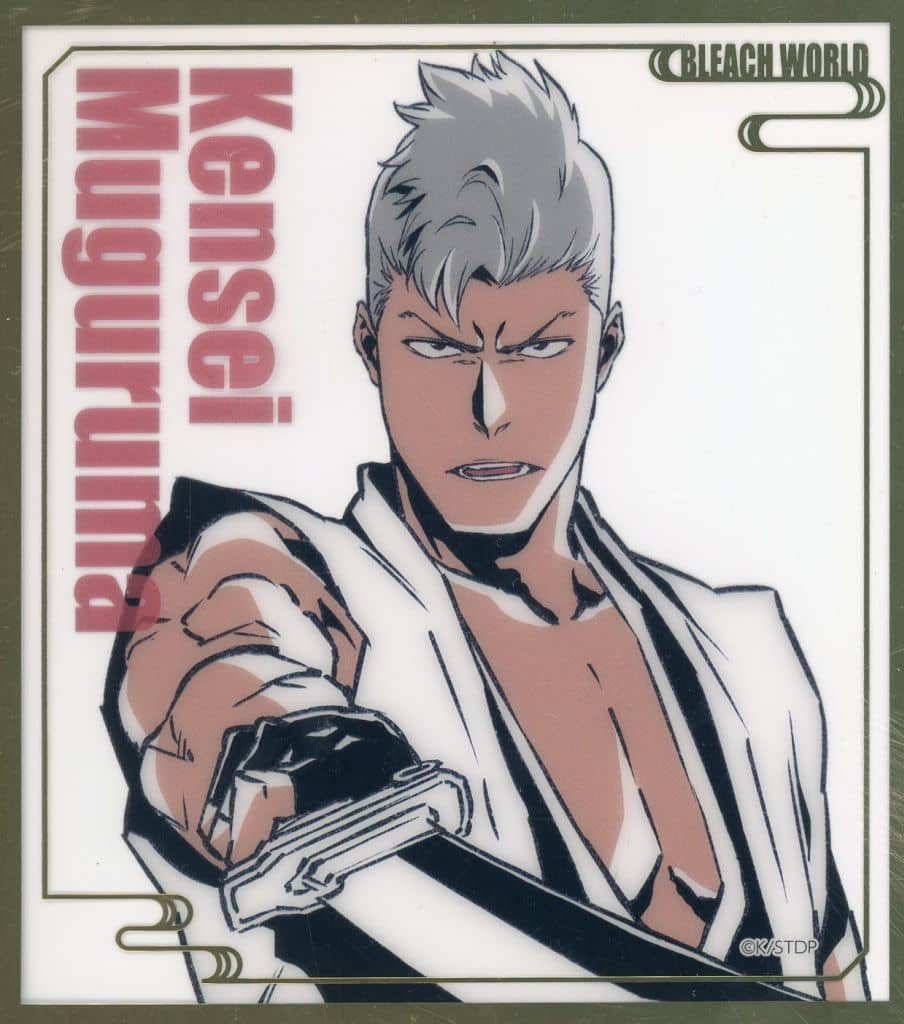 Kensei Muguruma BLEACH WORLD Clear Mini Shikishi Collection