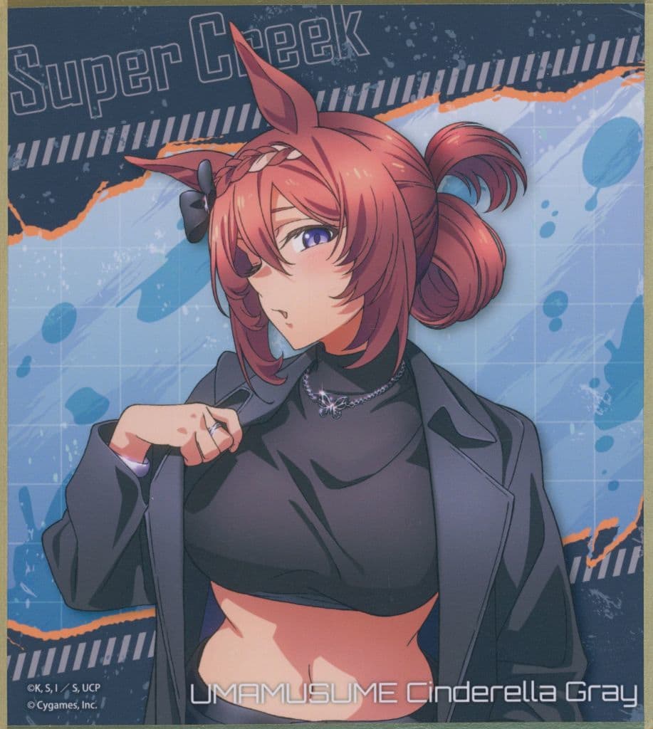 Super Creek Trading Mini Shikishi - Umamusume: Cinderella Gray POP UP SHOP -rebellious style- (Happinet) Pre-owned