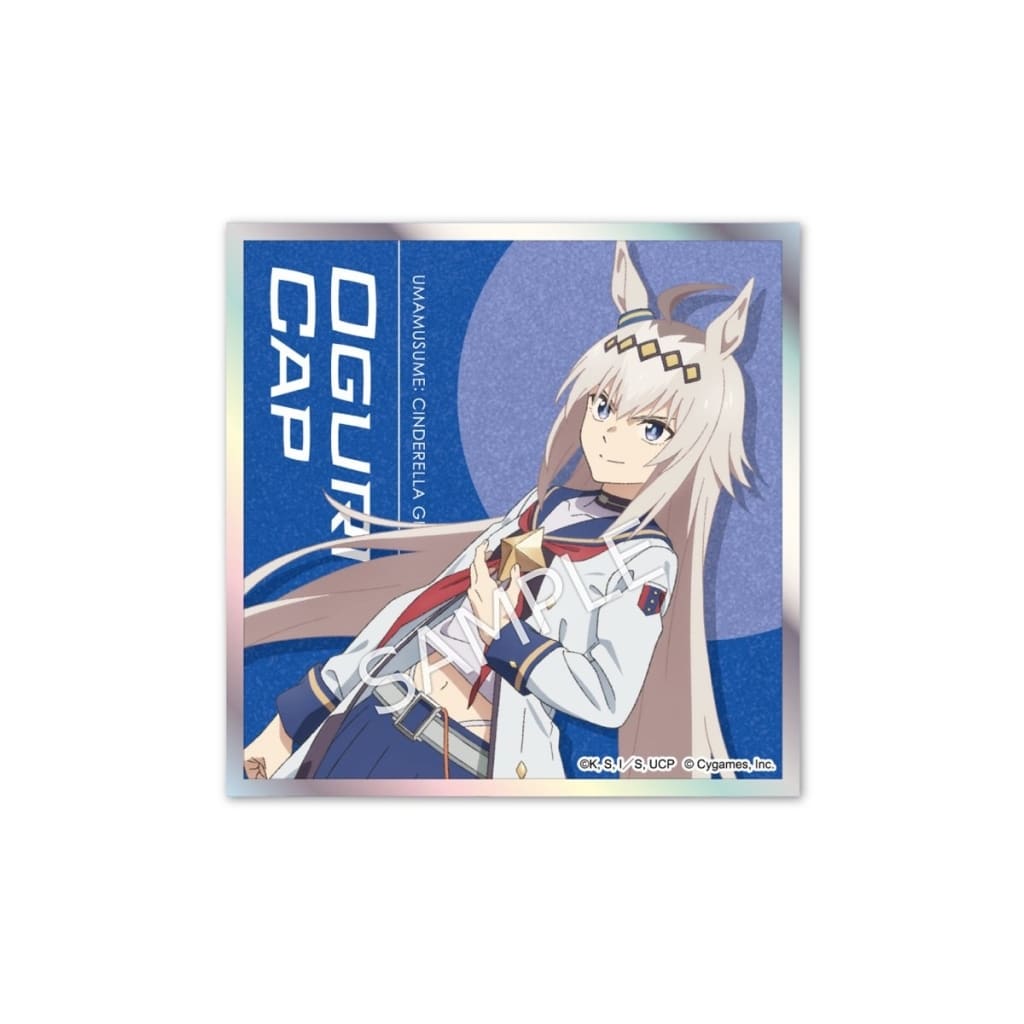 Oguri Cap Acrylic Card Shikishi - Umamusume: Cinderella Gray (Tapioca, approx. 10cm / 3.9in)