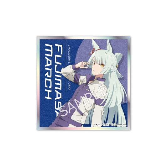 Fujimasa March Acrylic Card Shikishi - Umamusume: Cinderella Gray (Acrylic Card, ~100mm, TapioKa Brand, Used)