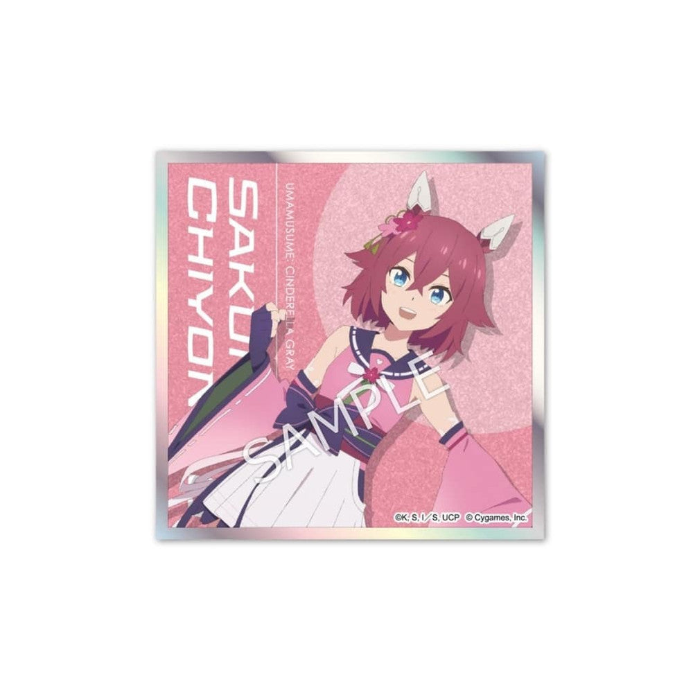 Sakura Chiyono O Acrylic Card Shikishi - Umamusume: Cinderella Gray (Acrylic & Paper, ~100mm, Pre-owned, Tapioca)