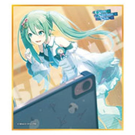 Hatsune Miku (Pre-Training) Mini Shikishi Card - Project SEKAI: Colorful Stage! feat. Hatsune Miku Mini Shikishi Collection Vol.53B "Grow glorious glow" (Sega, Pre-owned)