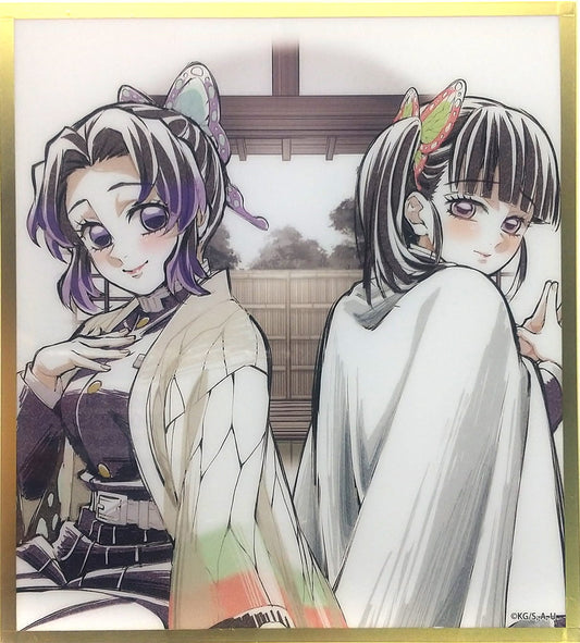 Shinobu Kocho & Kanao Tsuyuri Acrylic Shikishi - Demon Slayer: Kimetsu no Yaiba Real WEBSHOP Lottery B33 Prize (ufotable), No. 16