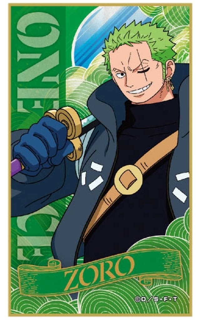 Roronoa Zoro One Piece Hana Efu Card Collection Egghead Arc