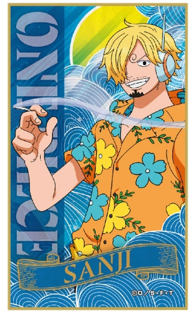 Sanji One Piece Hana Efu Shikishi Collection Egghead Arc