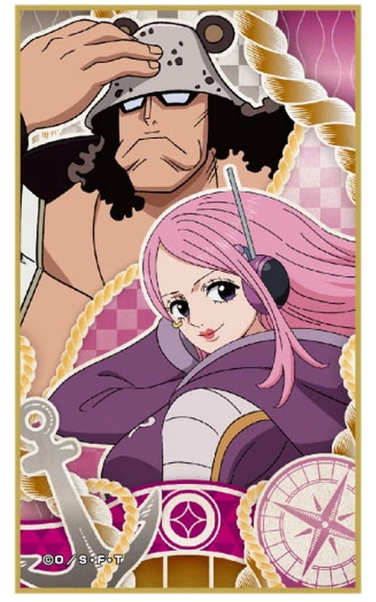 Bonney & Kuma One Piece Hana-Efuda Shikishi Collection: Egghead Arc