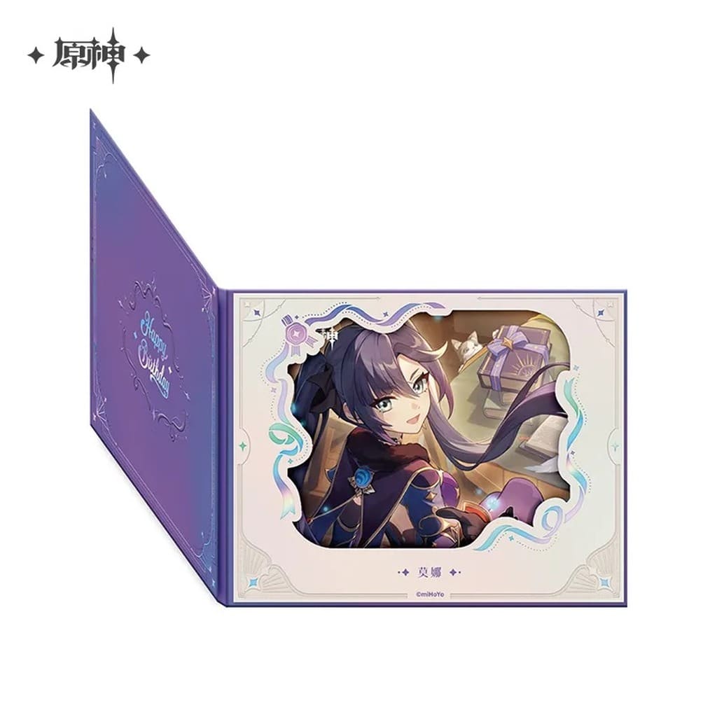 Mona 2025 Ver. Fateful Day Series Double-Opening Shikishi - Genshin Impact