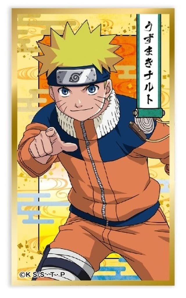 Naruto Uzumaki - Naruto A Pointing Mini Shikishi