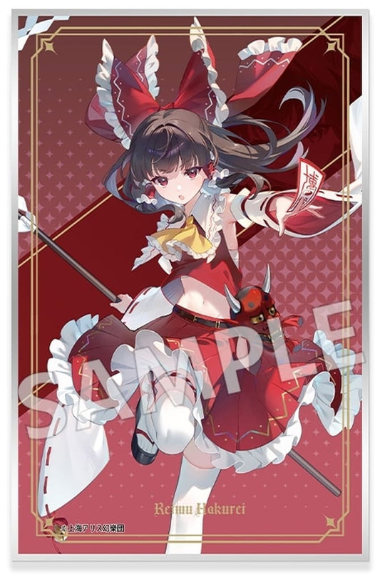 Reimu Hakurei Acrylic Shikishi Board - MAGI ARTS Touhou Project Acrylic Art Board 14cm x 21cm x 14cm (Pre-owned)