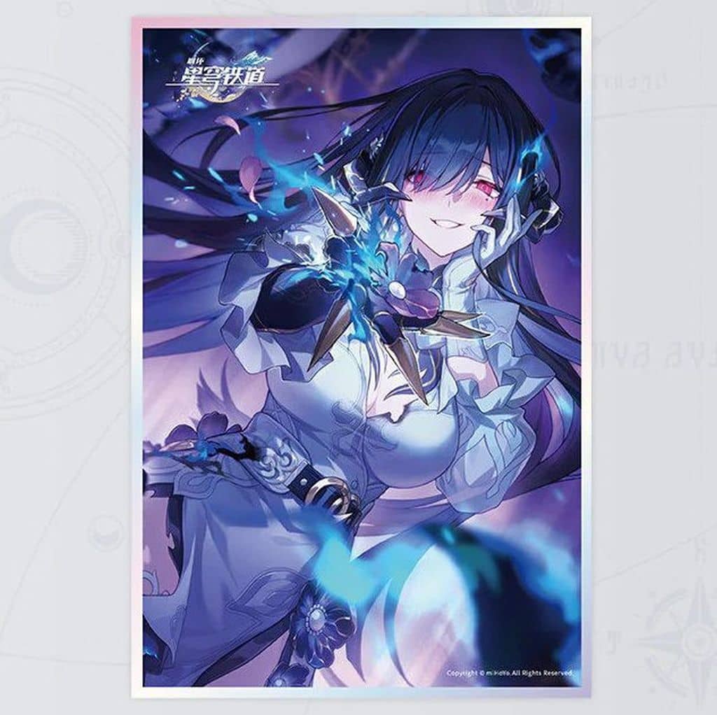 Don't Forget Her Flame Light Cone Series Acrylic Shikishi