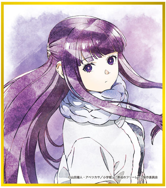 Fern (Flowing Hair) Frieren Art-Pic Mini Shikishi