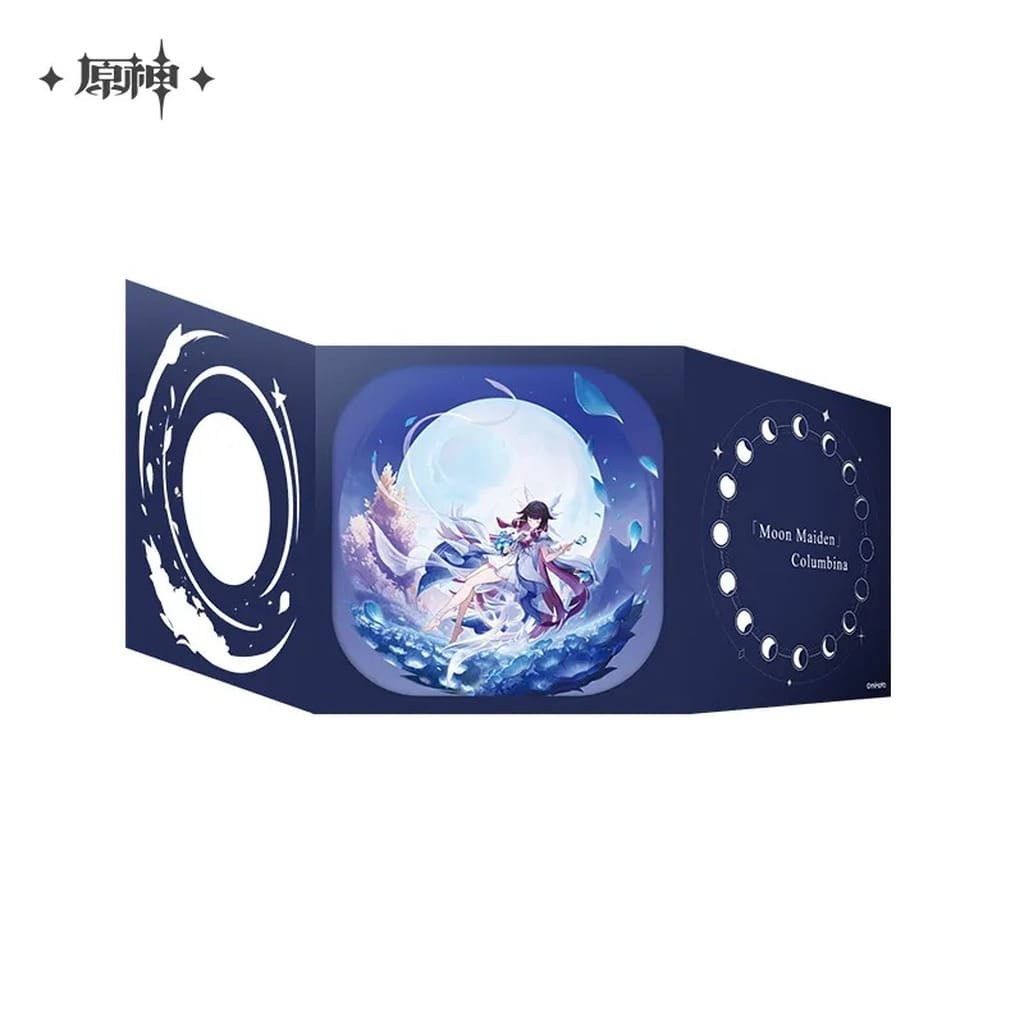 Genshin Impact Colombina New Moon's Blessing Folding Shikishi Board
