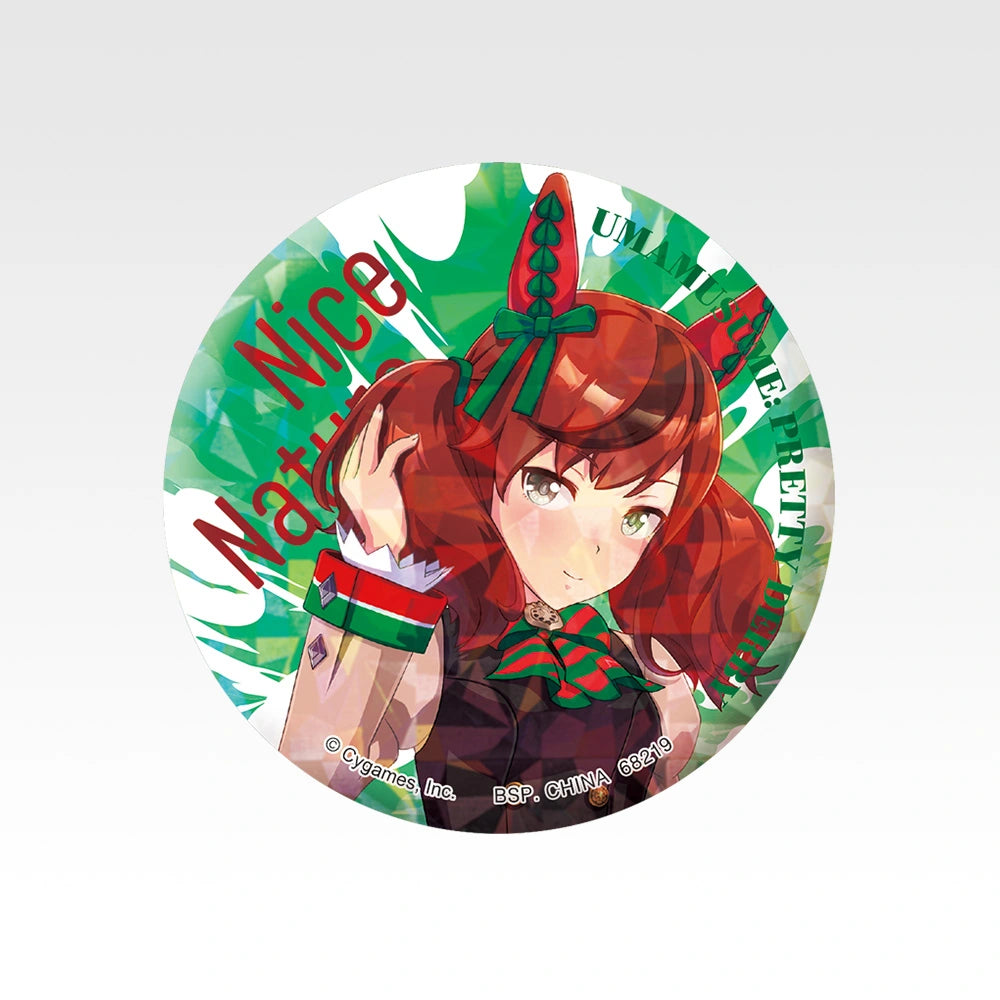 Umamusume Pretty Derby Hologram Can Badge Complete Set of 10 Ichiban Kuji 14th G Prize (Pre-order) - Bandai Spirits