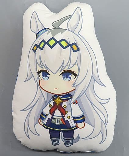 Oguri Cap Die-Cut Cushion Vol.2 - Movic - Umamusume Pretty Derby - Approx. 30×20 cm (Pre-owned)