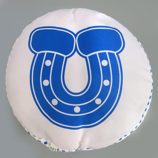 Oguri Cap Round Cushion Vol.3 - Umamusume Pretty Derby Character Cushion 35cm (Furyu) Pre-owned