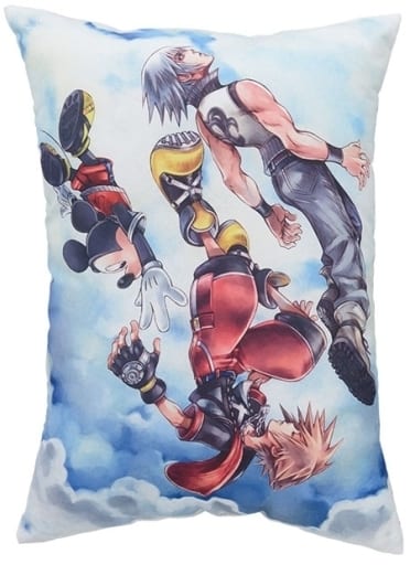 Kingdom Hearts Blue Premium Art Cushion Approx. 51 cm
