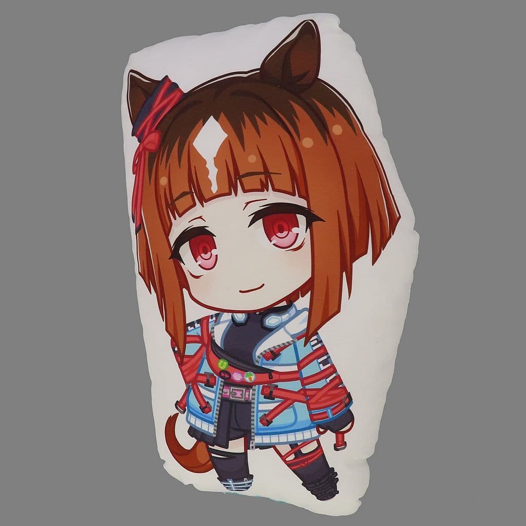 Transcend Die-Cut Cushion - Umamusume Pretty Derby Event Exclusive (Approx. 33×20×10 cm) Pre-owned