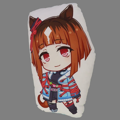 Transcend Die-Cut Cushion - Umamusume Pretty Derby Event Exclusive (Approx. 33×20×10 cm) Pre-owned