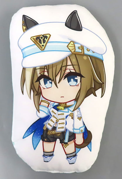 Cheval Grand Die-Cut Cushion - Umamusume: Cinderella Gray × Kasamatsu Racecourse Collab 2024 (Movic, 36×23 cm, Pre-owned)
