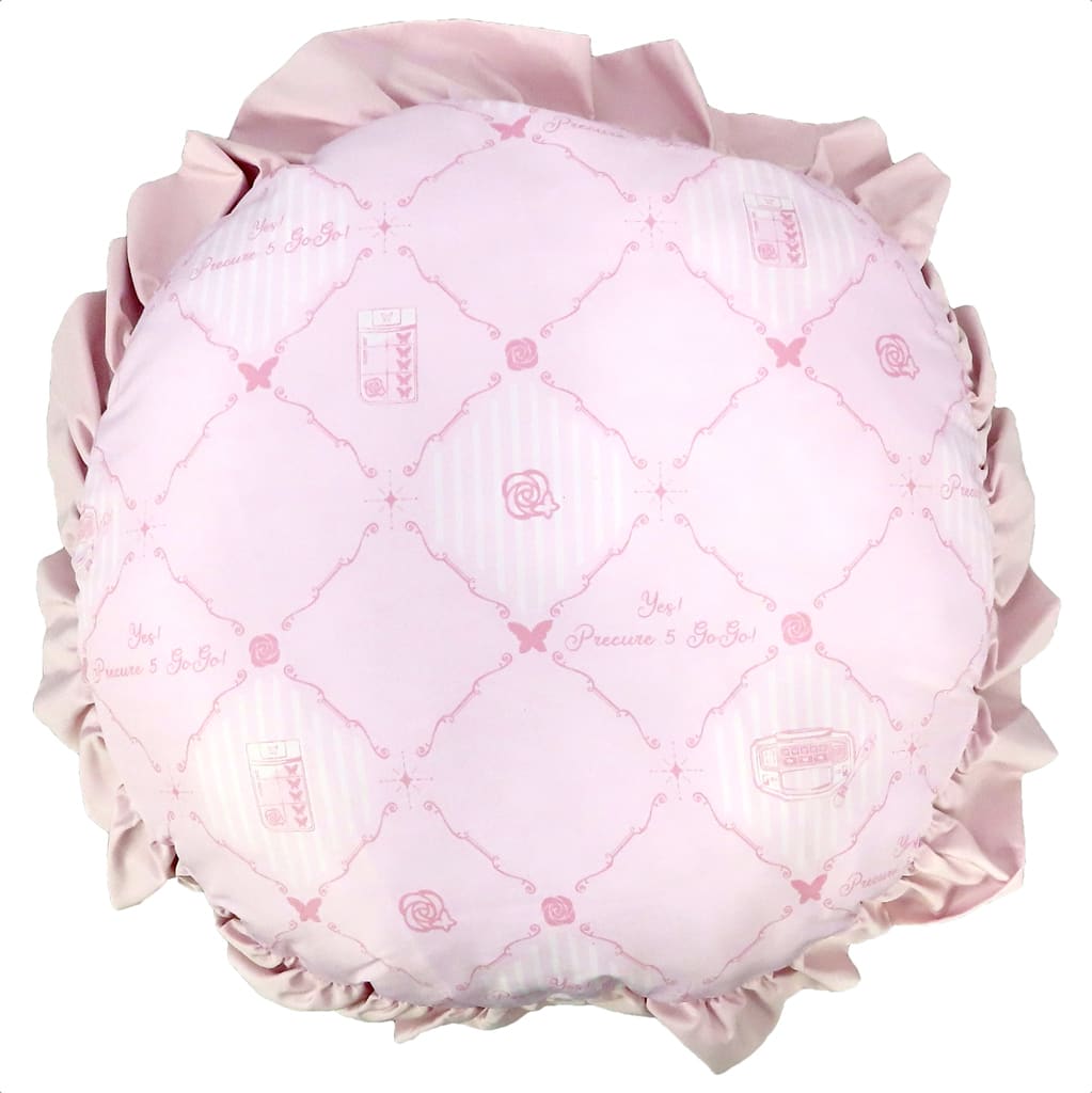 Yes! Pretty Cure 5 GoGo! Frill Cushion — Ichiban Kuji 'Shining Moment' Last One Prize (Approx. 40 cm) BANDAI SPIRITS — Pre-owned