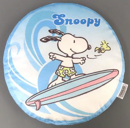 Snoopy Surfing Blue Cushion Approx. 35 cm, No. 12