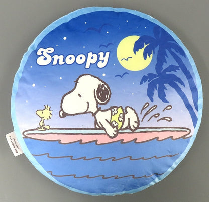 Snoopy Surfing Blue Cushion Approx. 35 cm, No. 12